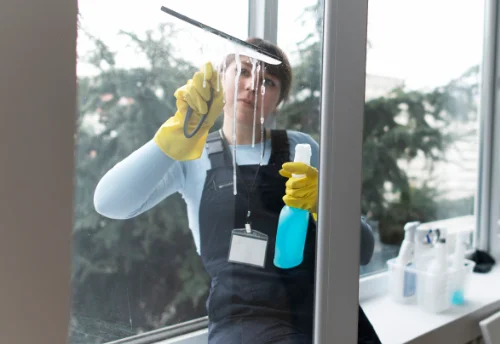 Nettoyage de vitres intérieures et extérieures à Régusse